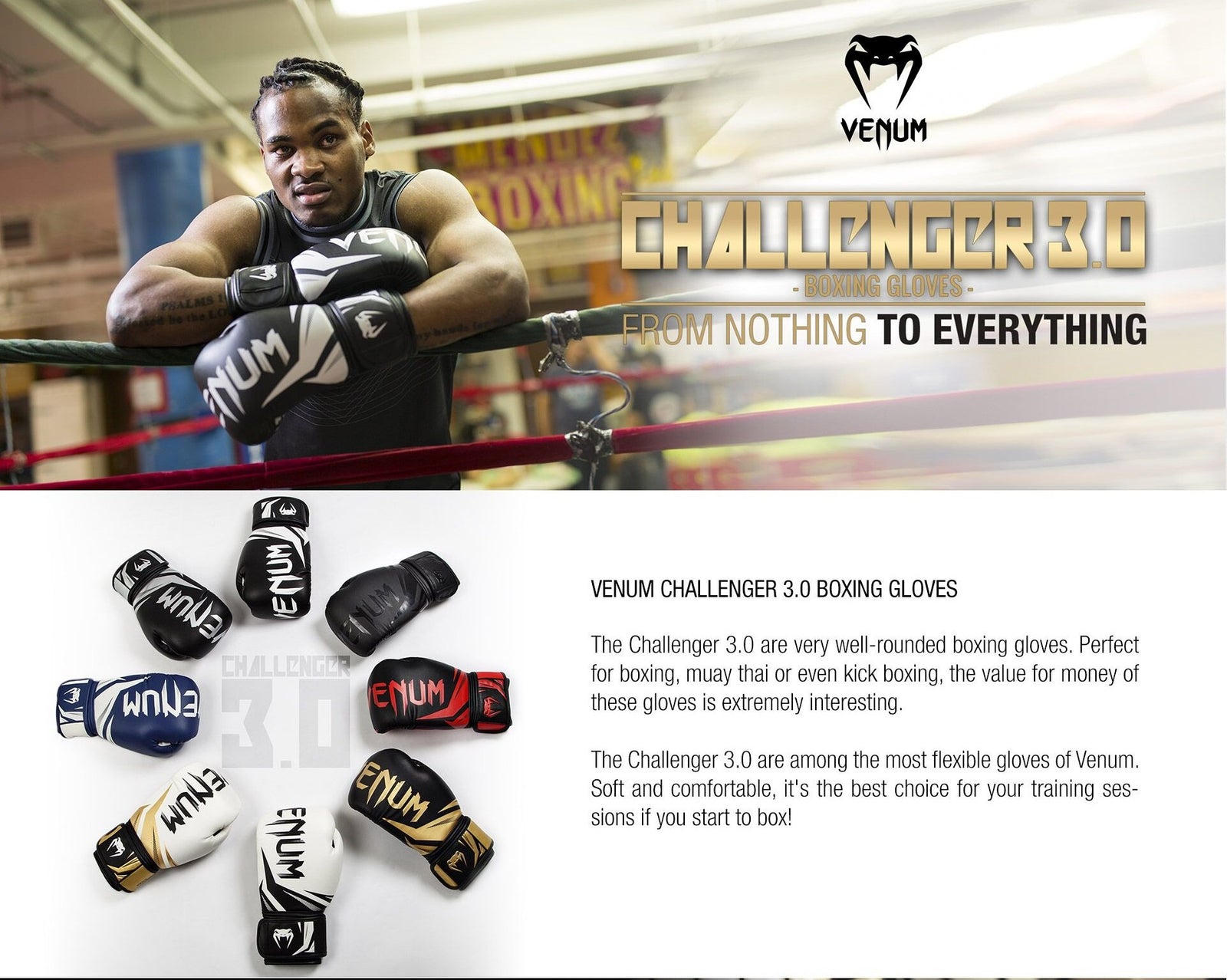 Venum Challenger 3.0 Boxing Gloves