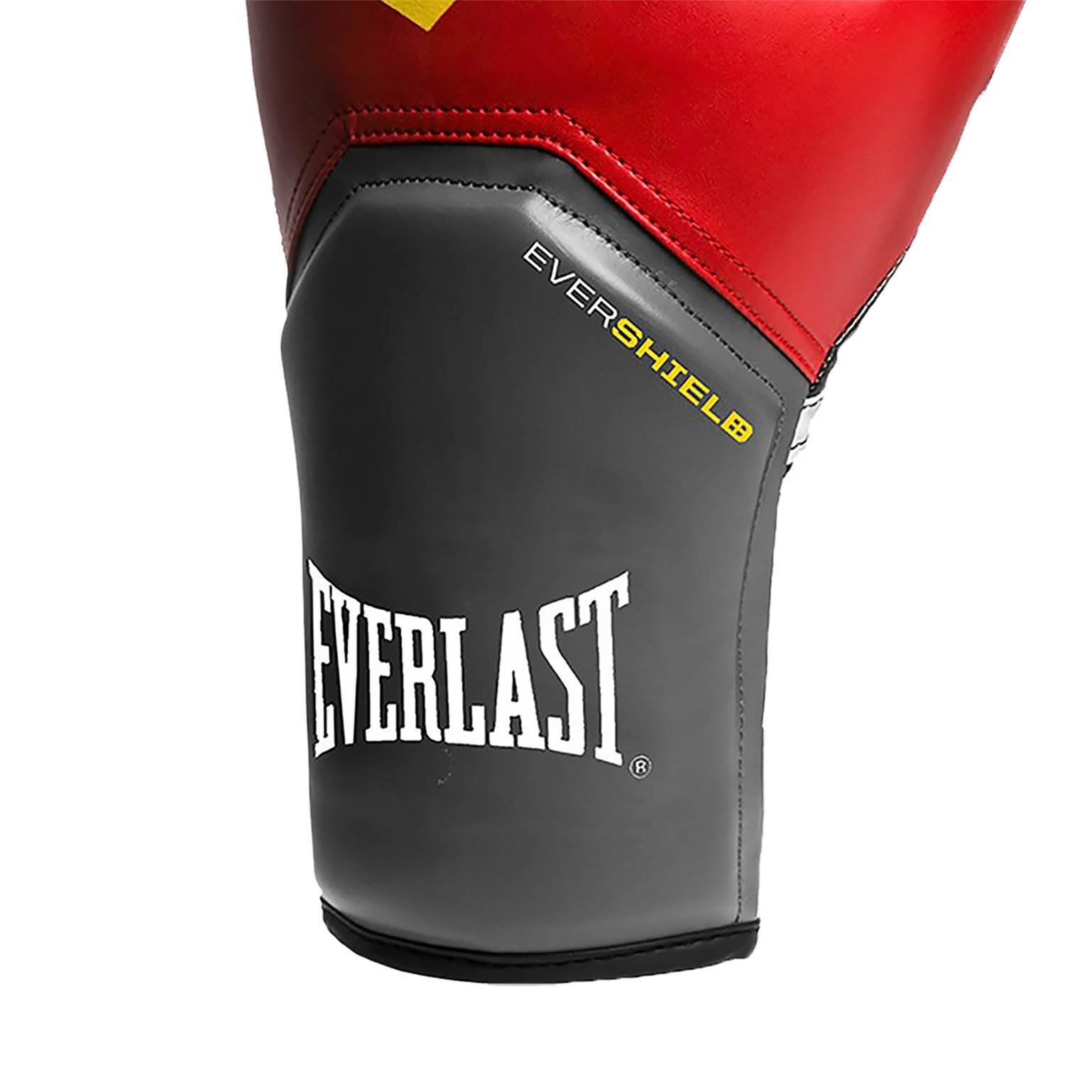 Everlast 16 Oz Pro Style Elite Cardio Kickboxing and Boxing Training Gloves, Red