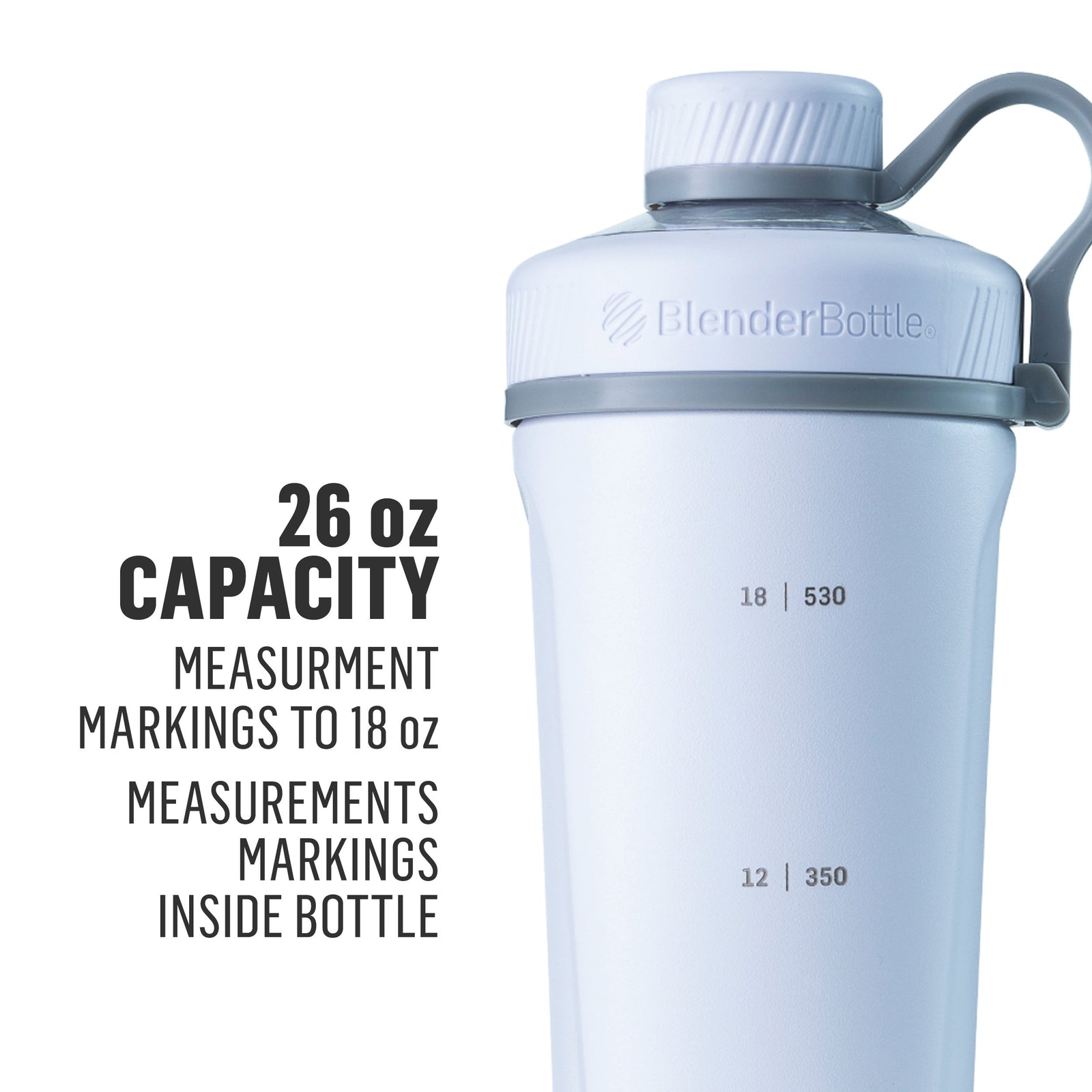 BlenderBottle 26oz Radian Insulated Stainless Steel Shaker Cup Black