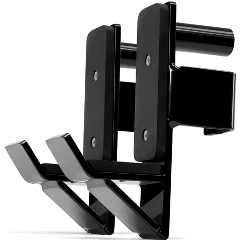 Pair of J Hooks for Power Rack, Squat Rack – J Hook Weight Rack (2 inch Square Tube)