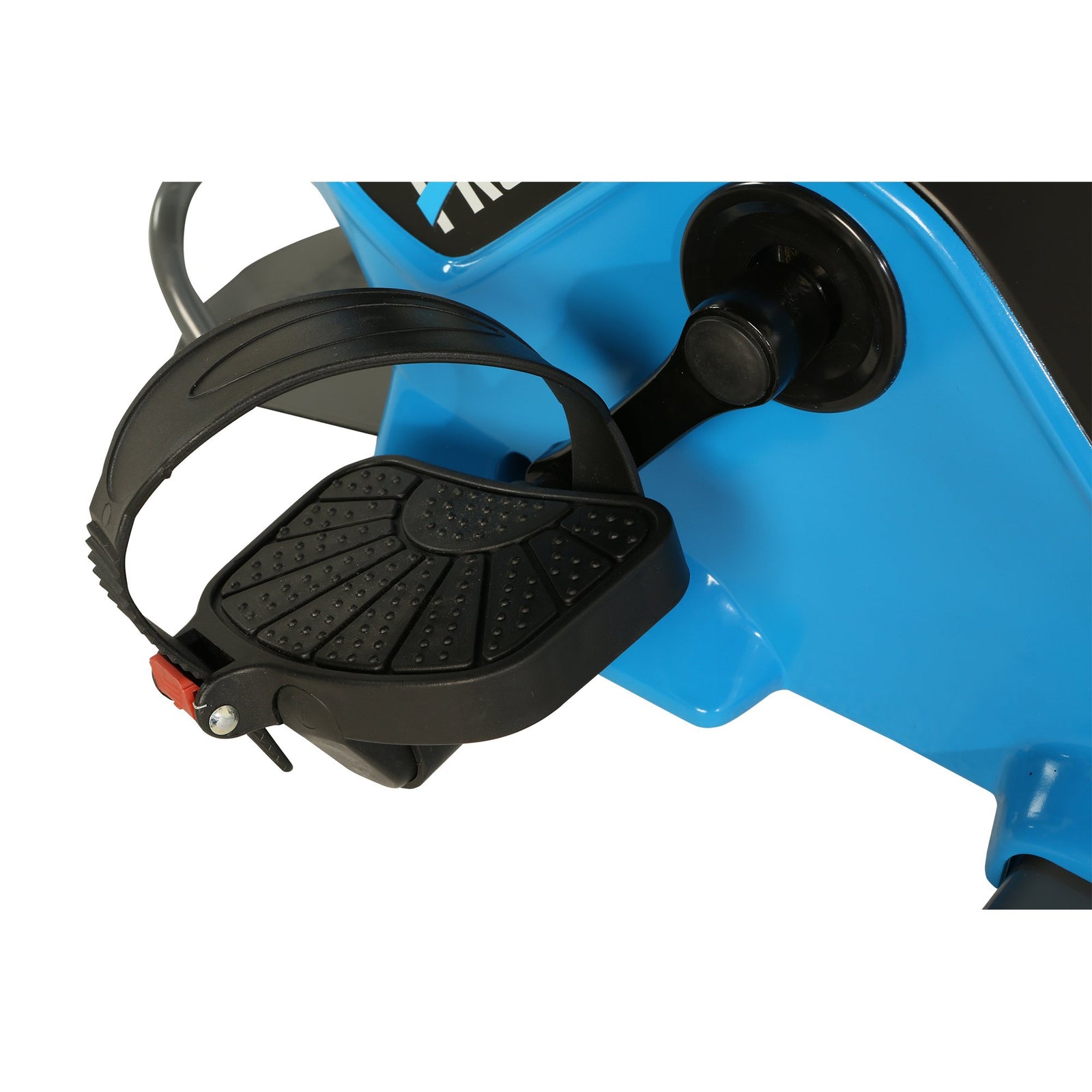 Under Desk Exercise Bike with Extendable Wheel Holder and Free APP