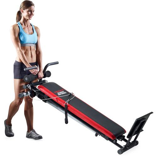 Ultimate Body Works Bench with Professional Workout Guide