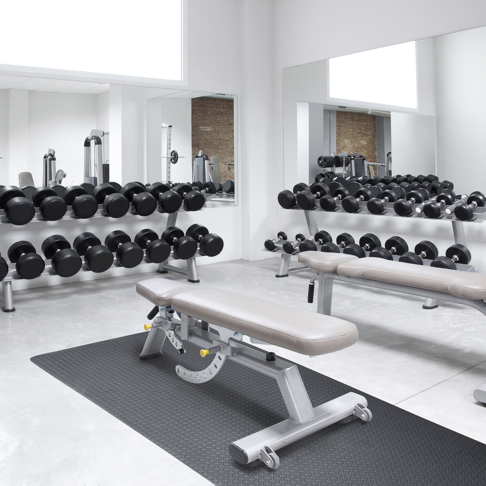 Barbell Antimicrobial EVA Foam Exercise Mat