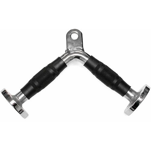 Deluxe Tricep Press Down Bar with Rubber Handgrips