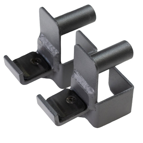 REALITY Steel J-Hooks, Set of 2, fits 2 x 2 Steel Power Cages