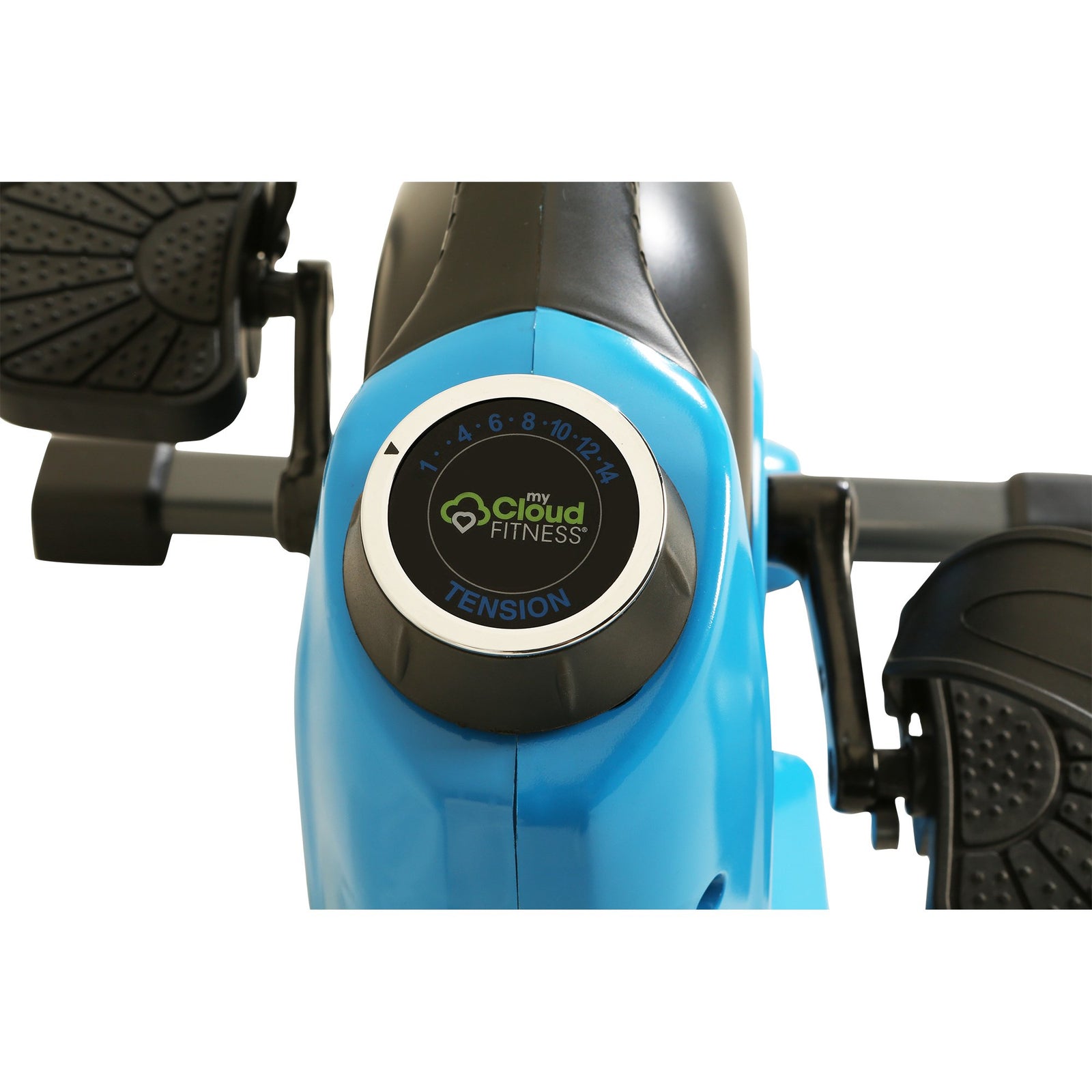Under Desk Exercise Bike with Extendable Wheel Holder and Free APP