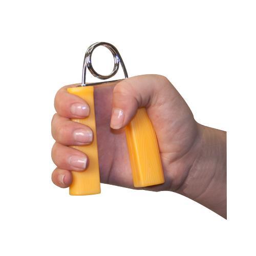 Ergonomic Hand Grip, Pair - Yellow, x-light
