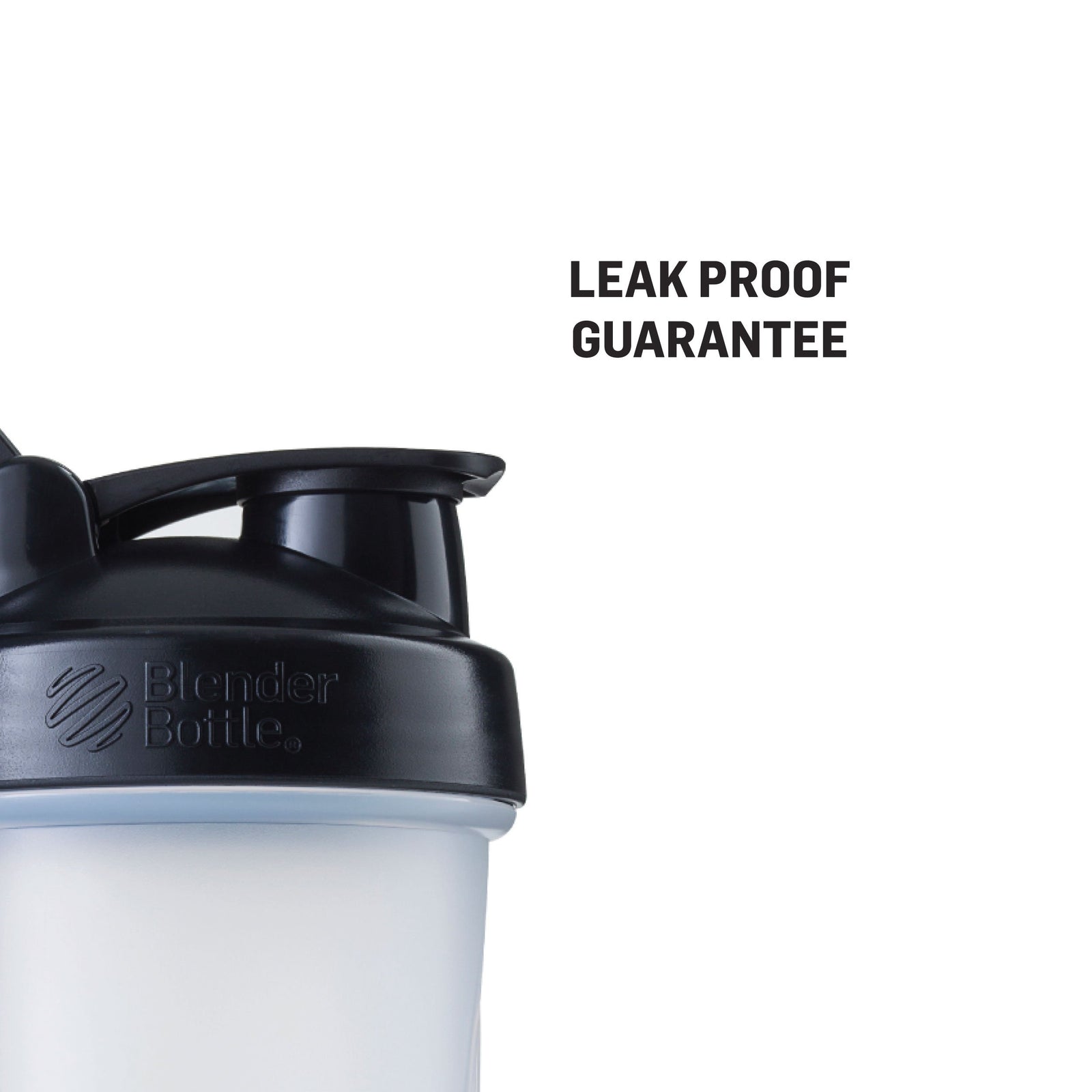 BlenderBottle 20oz Classic Shaker Cup Clear/Black