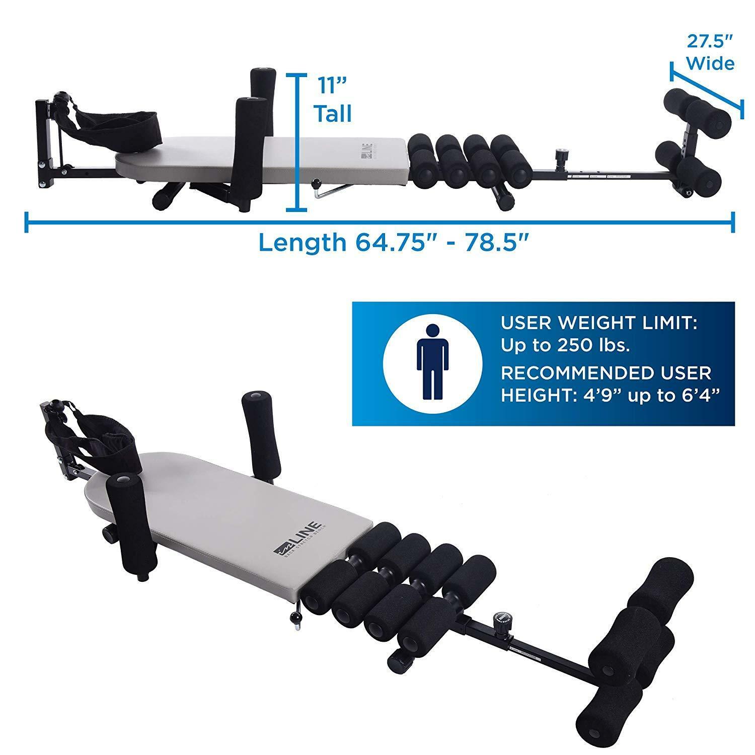 Stamina Inline Back Stretch Bench with Cervical Traction