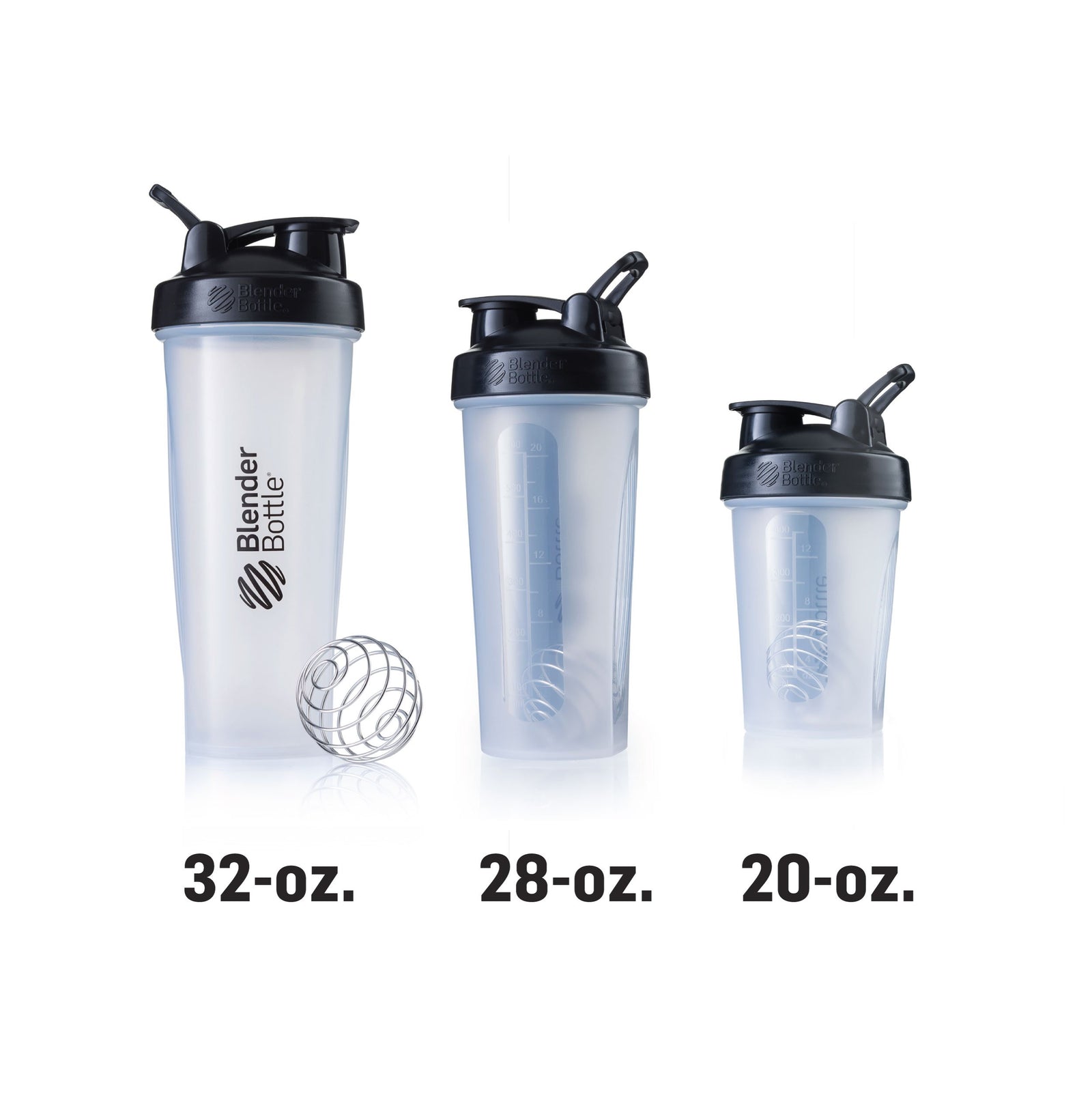 BlenderBottle 20oz Classic Shaker Cup FC Black