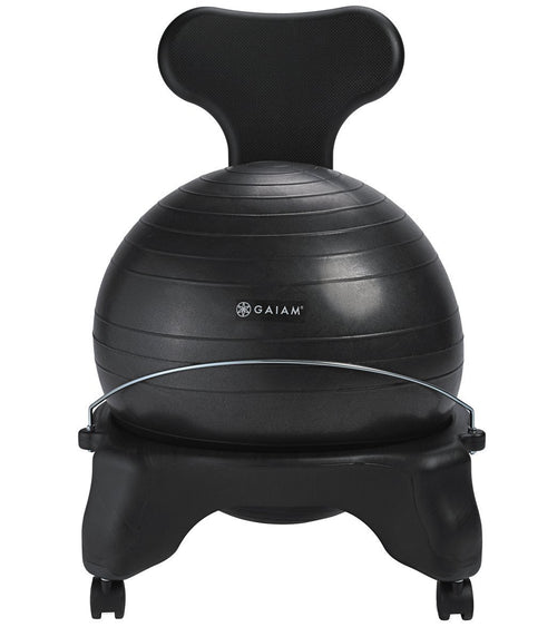 Gaiam Balance Ball Chair, Black