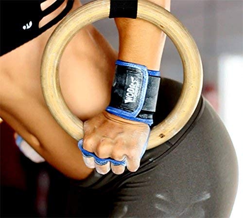 Full Palm Protection to Reduce Hand Tearing While Adding Crucial Wrist Support for Weightlifting