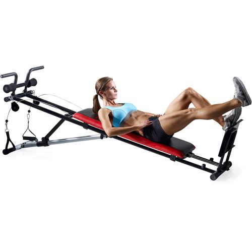 Ultimate Body Works Bench with Professional Workout Guide