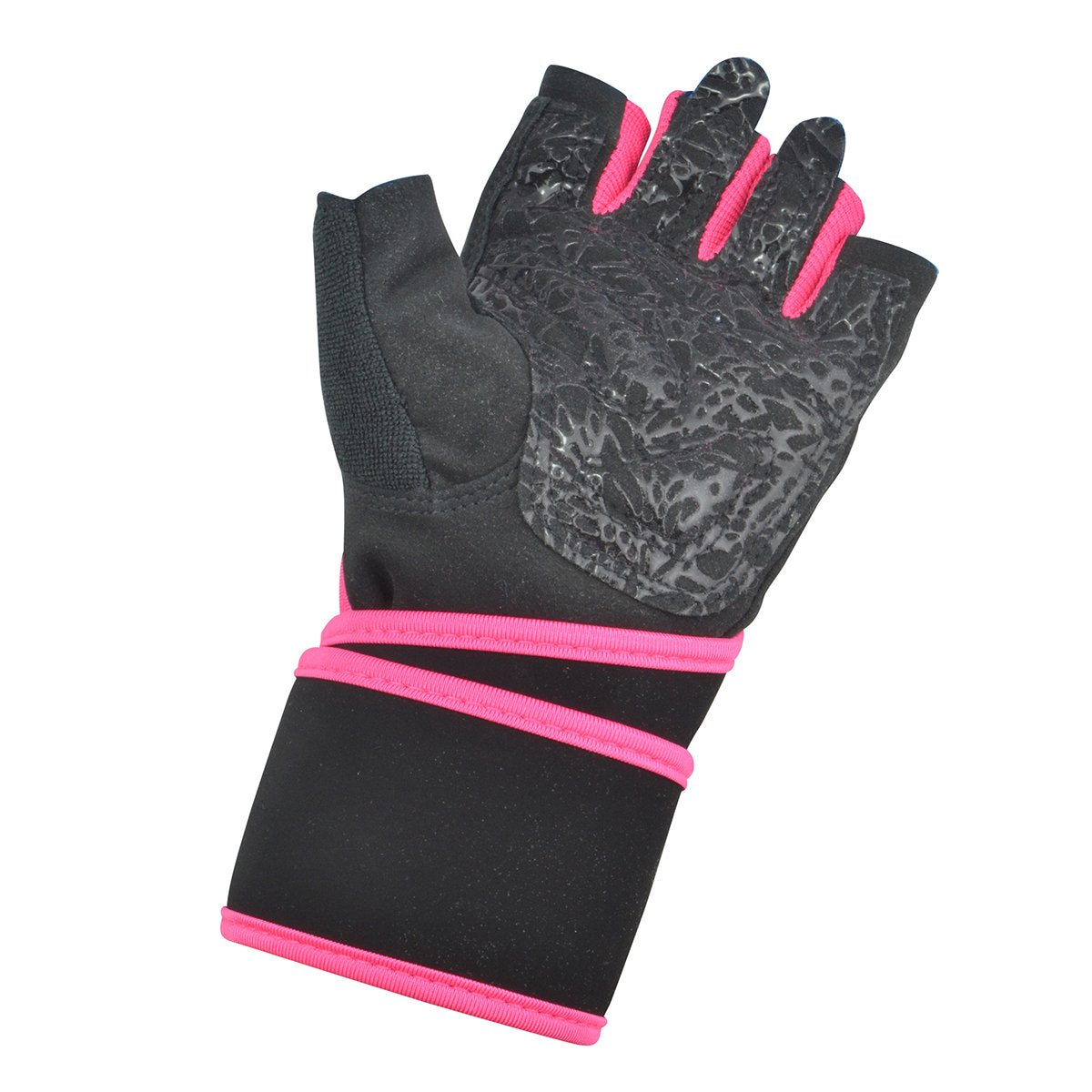 Half Finger Sports Exercise Gloves Anti-Slip Gel Padding Wrist Wrap Mens Womens Breathable Lycra Washable Weight Lifting Fitness Cycling
