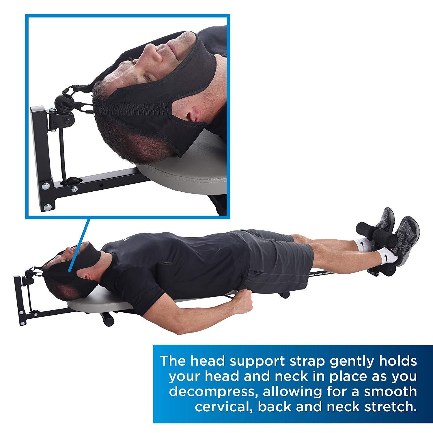 Stamina Inline Back Stretch Bench with Cervical Traction