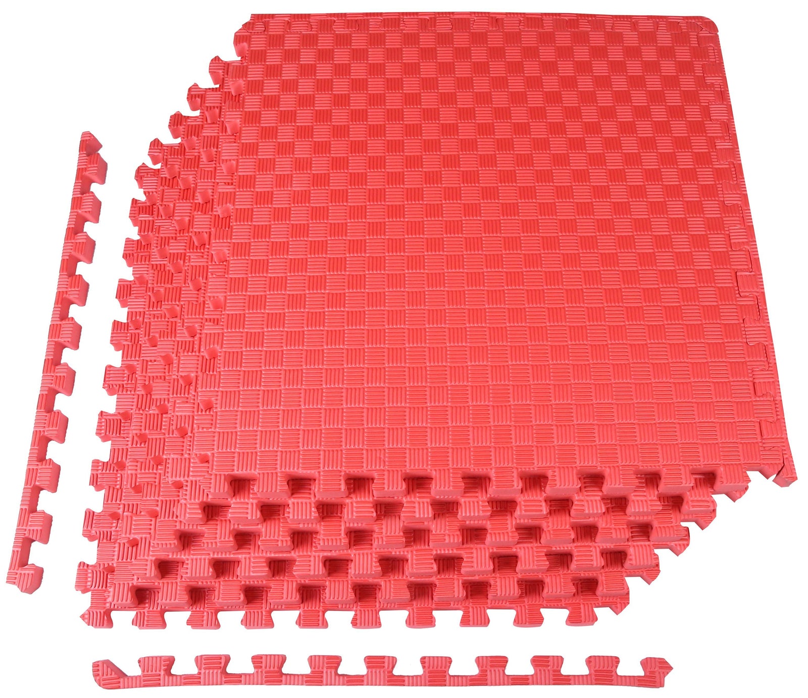 1" EXTRA Thick Puzzle Exercise Mat with EVA Foam Interlocking Tiles for MMA, Exercise, Gymnastics and Home Gym Protective Flooring, 24 Square Feet