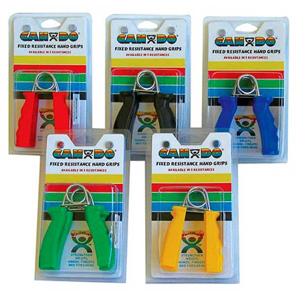  Ergonomic Hand Grip, Pair - Yellow, x-light