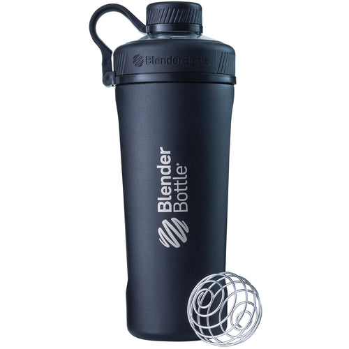 BlenderBottle 26oz Radian Insulated Stainless Steel Shaker Cup Black