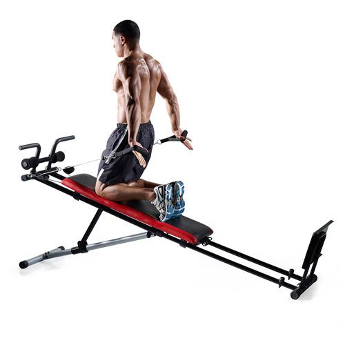 Ultimate Body Works Bench with Professional Workout Guide