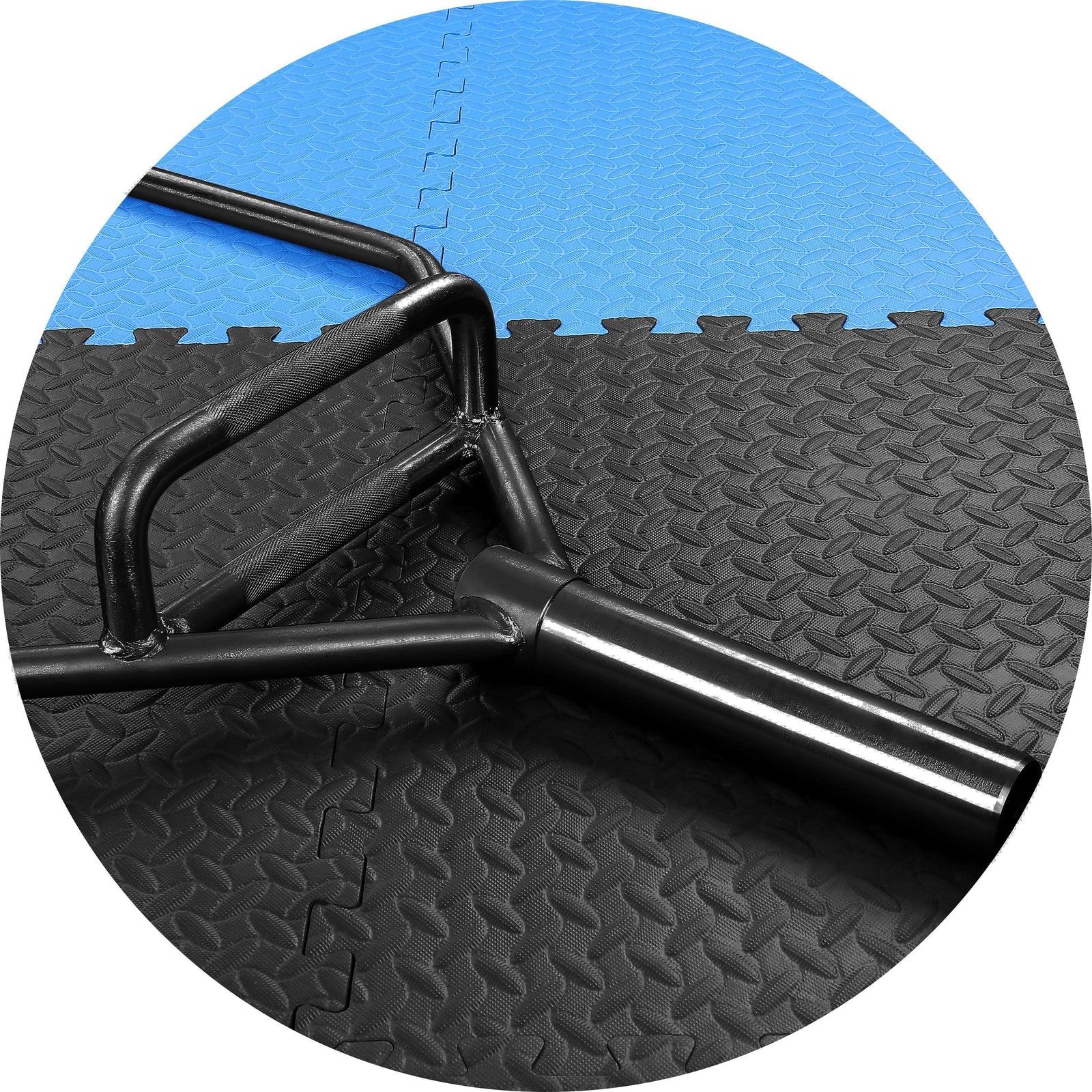 Everyday Essentials Olympic 2-Inch Hex Weight Lifting Trap Bar, 1000-Pound Capacity