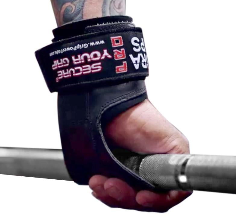 Grips PRO Weight Lifting Gloves Heavy Duty Straps For Deadlifts Lifting Grip