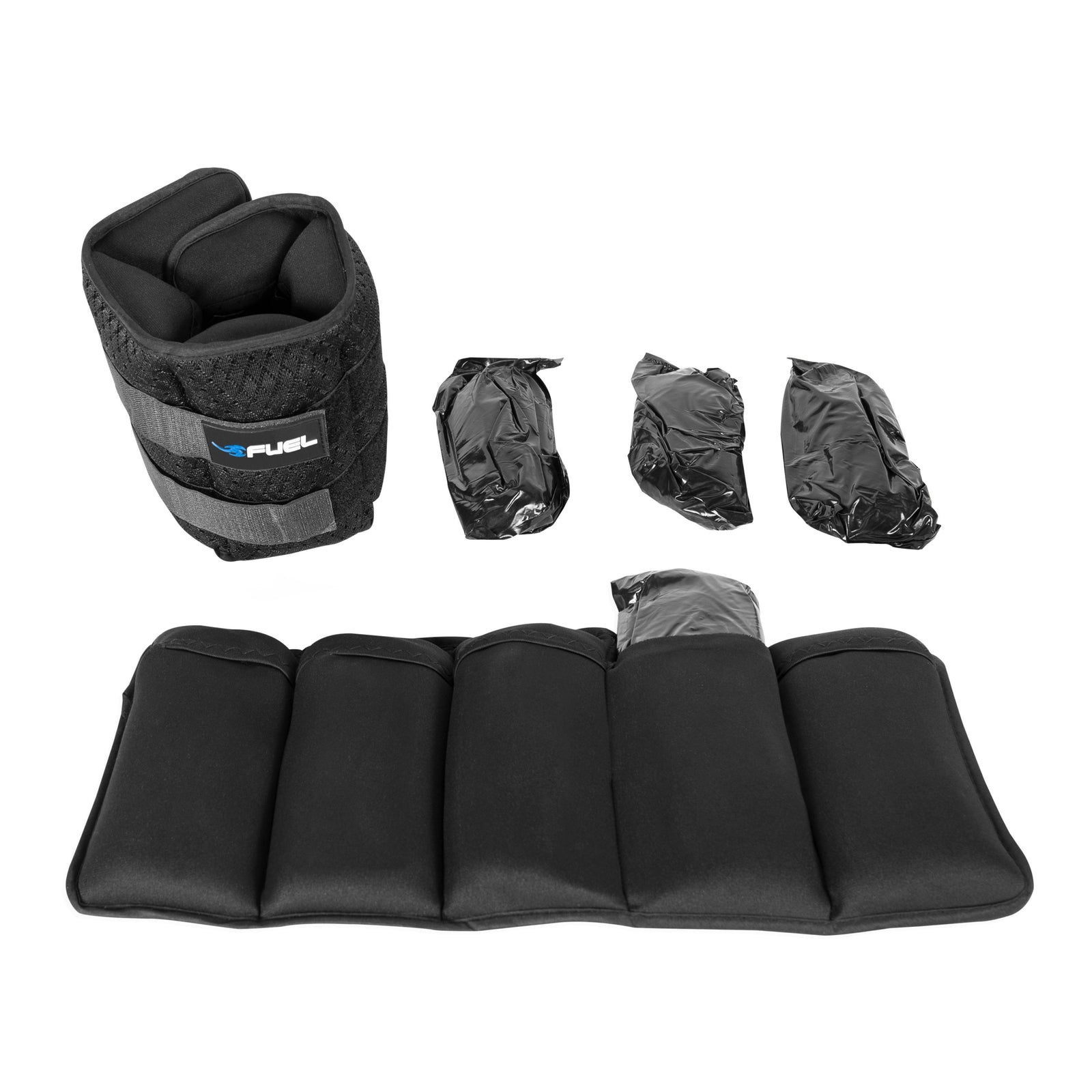 Fuel Pureformance Adjustable Wrist/Ankle Weights, 20-Pound Pair