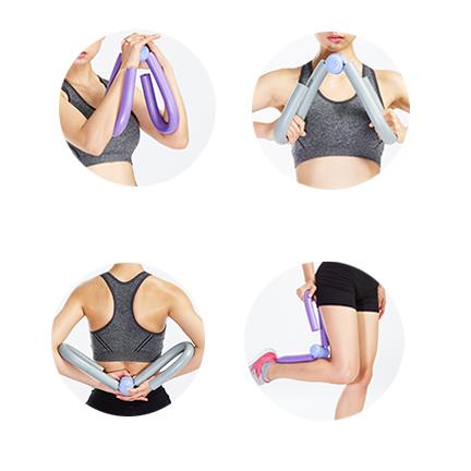Cushioned Foam- Arm, Leg, Butt Thigh Trimmer Home Gym Fitness Sport Equipment(Anti-slip)
