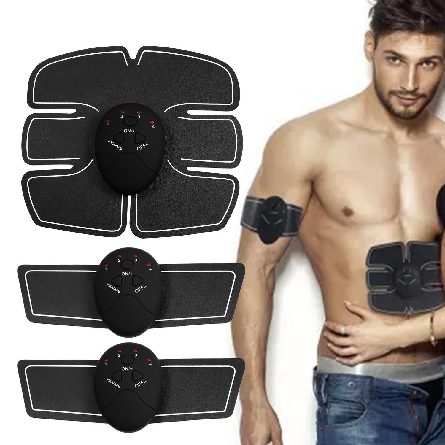 Waist Trimmer Muscle Toner Abdominal Toning Belt Smart Fitness Body Gym Workout