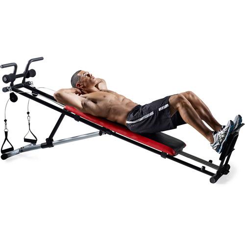 Ultimate Body Works Bench with Professional Workout Guide