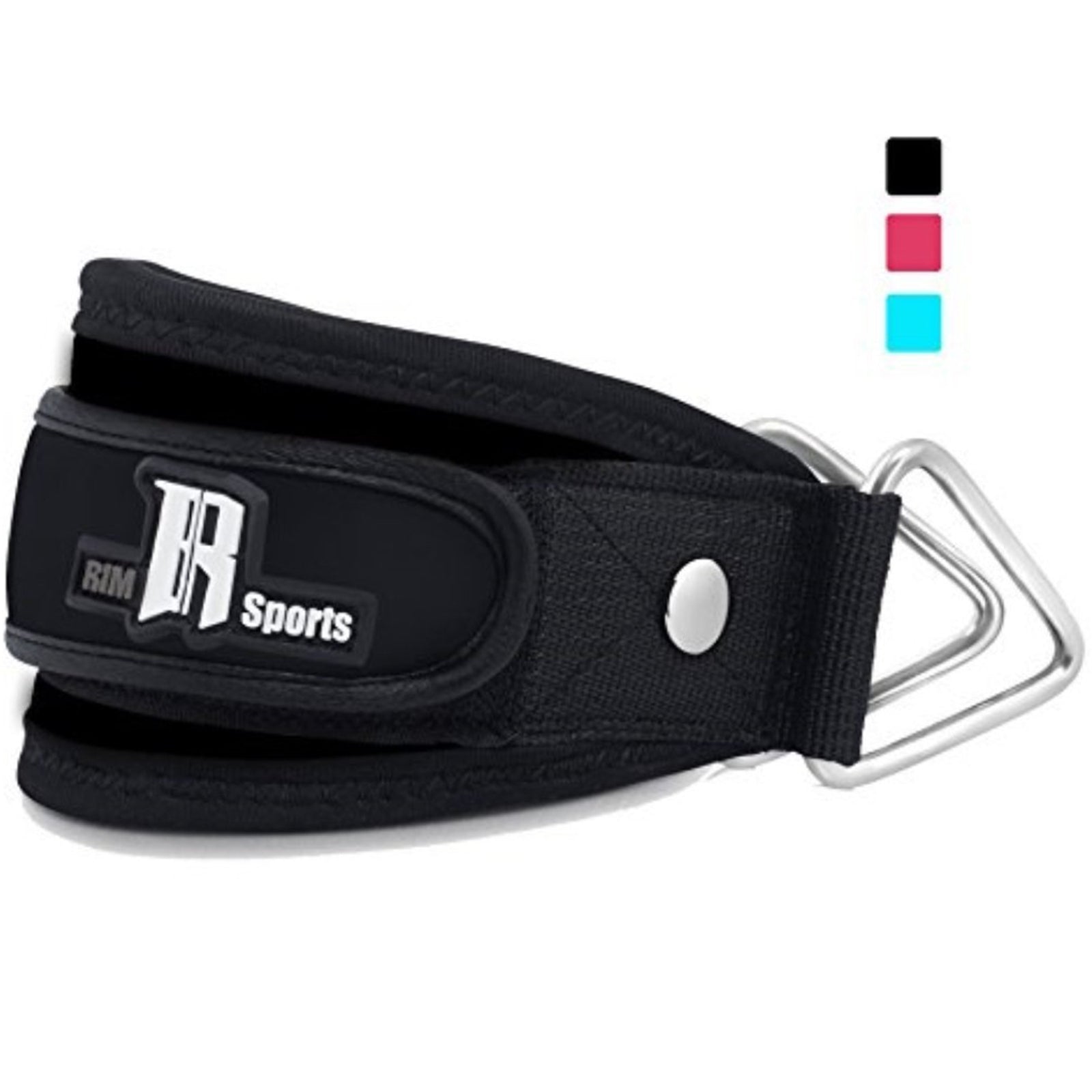 Ankle Strap For Cable Machine - Best Ankle Cuff For Leg Workout Equipment - Cuffs For Leg Exercise And Workout Machine - Ideal Ankle Cable Straps For Men And Women - Black