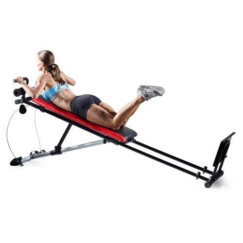 Ultimate Body Works Bench with Professional Workout Guide