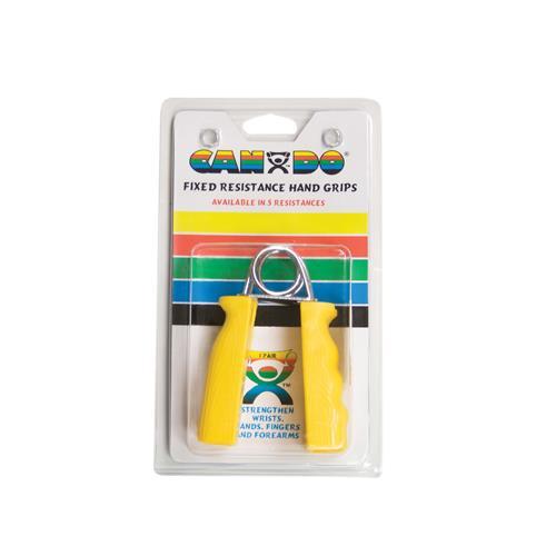  Ergonomic Hand Grip, Pair - Yellow, x-light